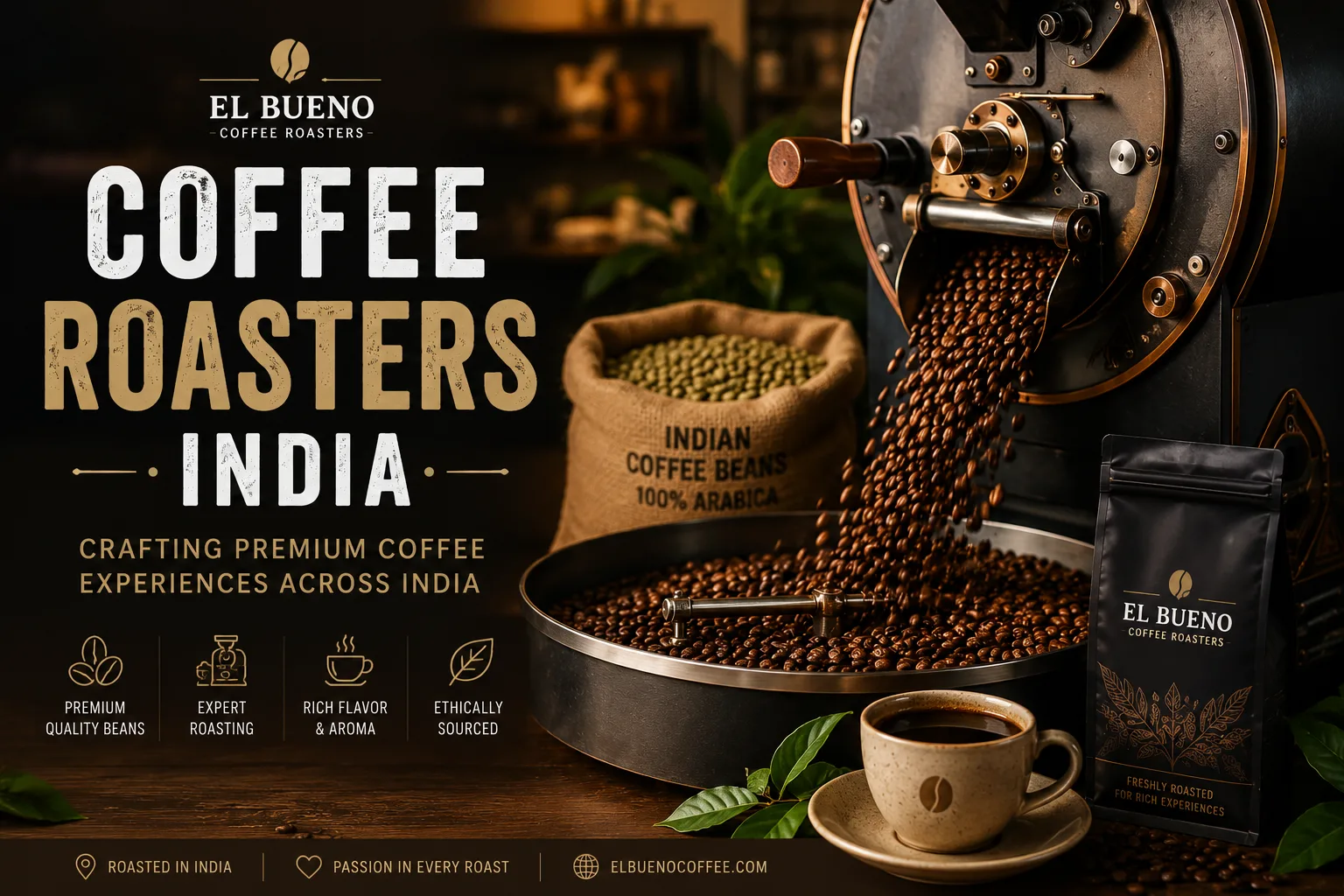 Coffee Roasters India Crafting Premium Coffee Experiences with El Bueno Coffee Roasters