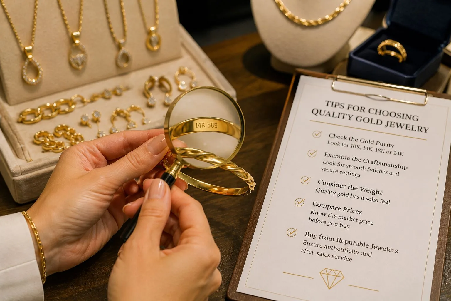 How to Choose Quality Gold Jewelry Without Overpaying