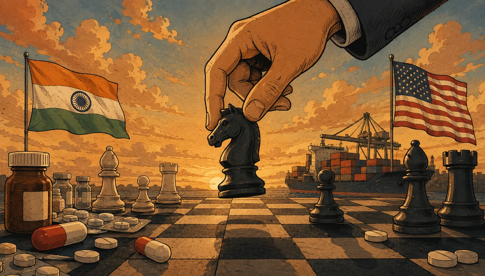 The 200% Tariff Countdown: How India's Pharma Stocks Are Positioning Before 2028