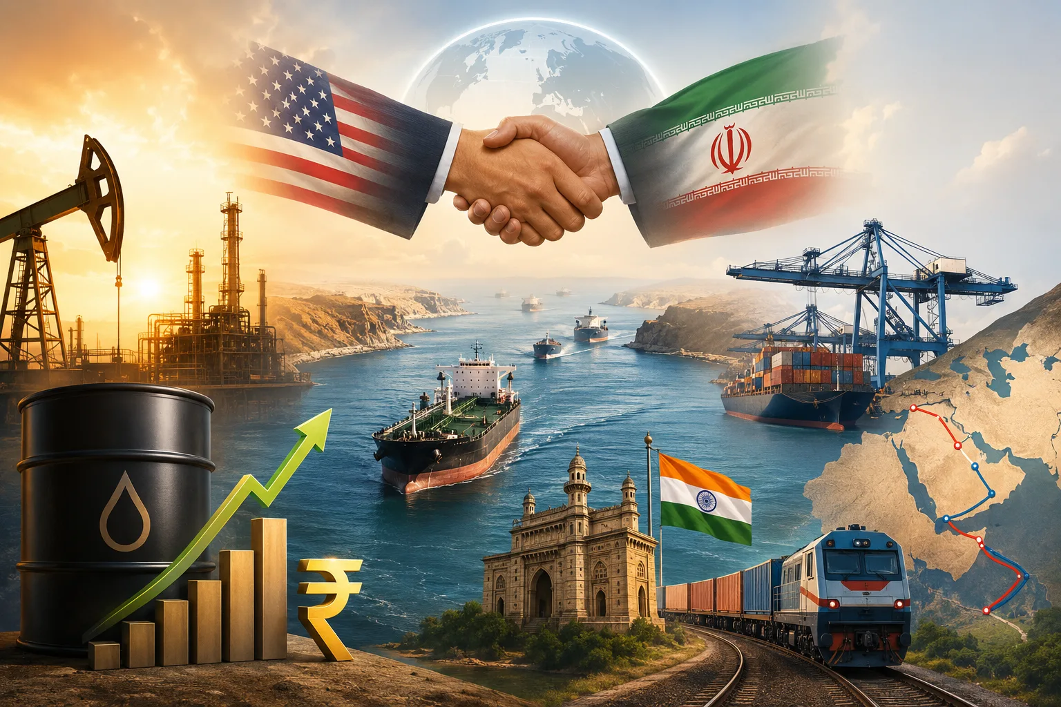 The Macroeconomic Ripple Effect: How the US-Iran Peace Deal Reshapes India’s Economic Trajectory