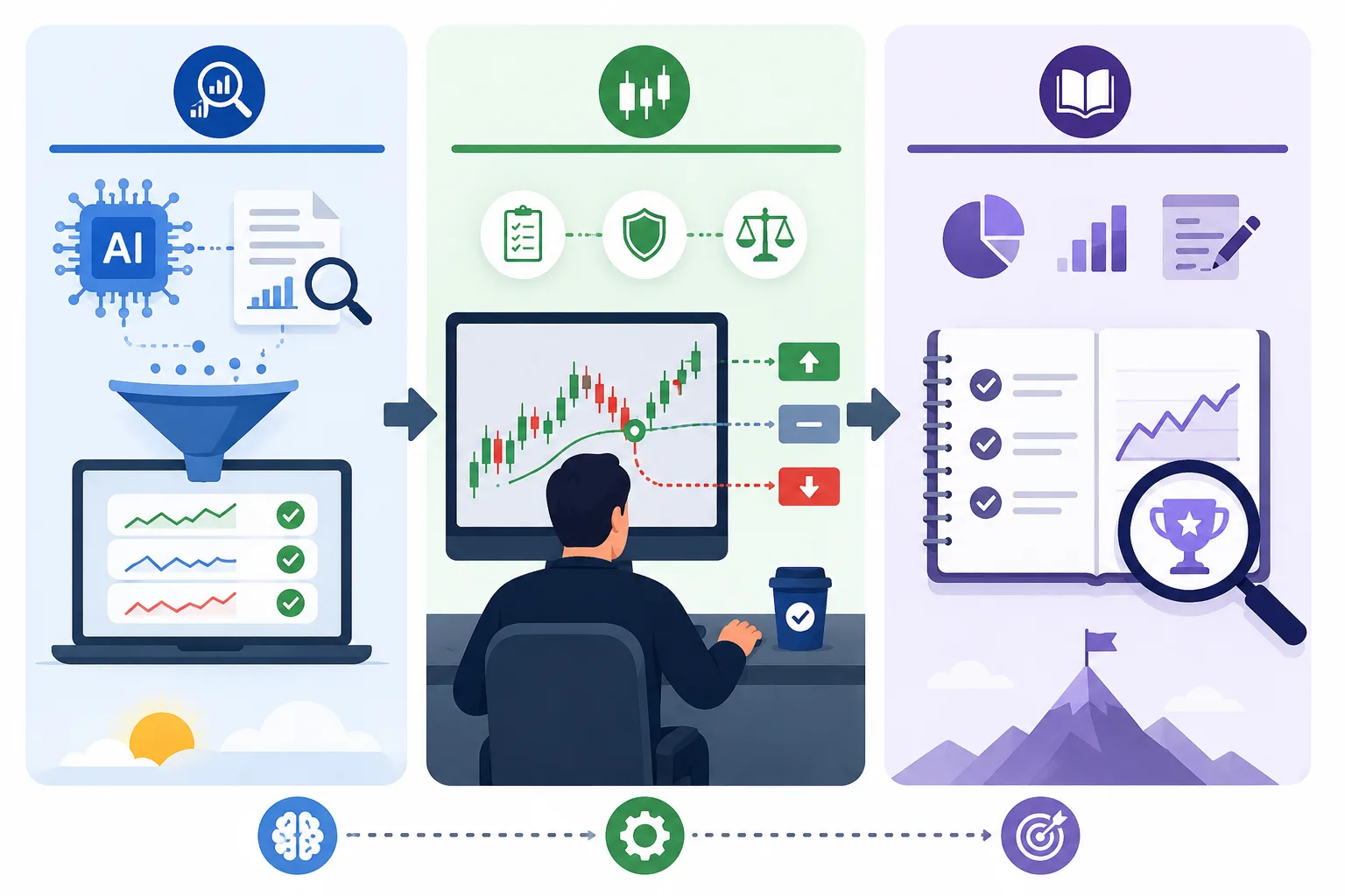 How to Build a Balanced Daily Trading Routine in the AI Era