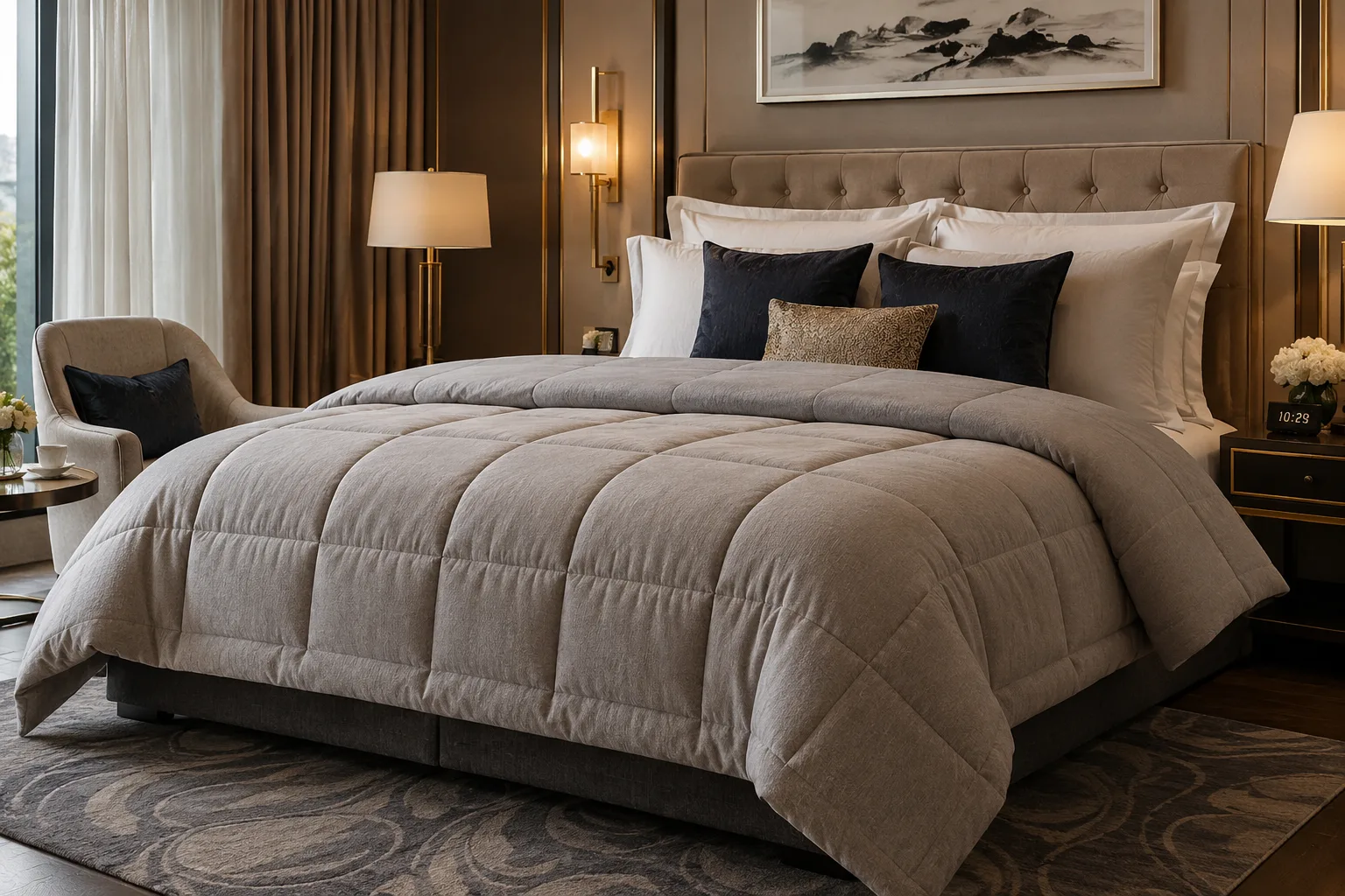 Luxury Comforter Designs Guests Notice the Moment They Enter