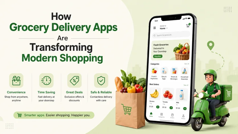 How Grocery Delivery Apps Are Transforming Modern Shopping