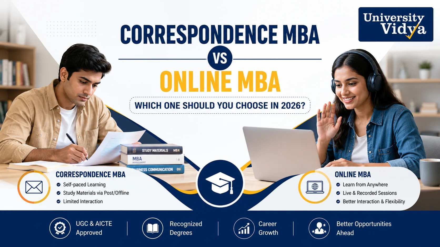 Correspondence MBA vs Online MBA: Which One Should You Choose in 2026?