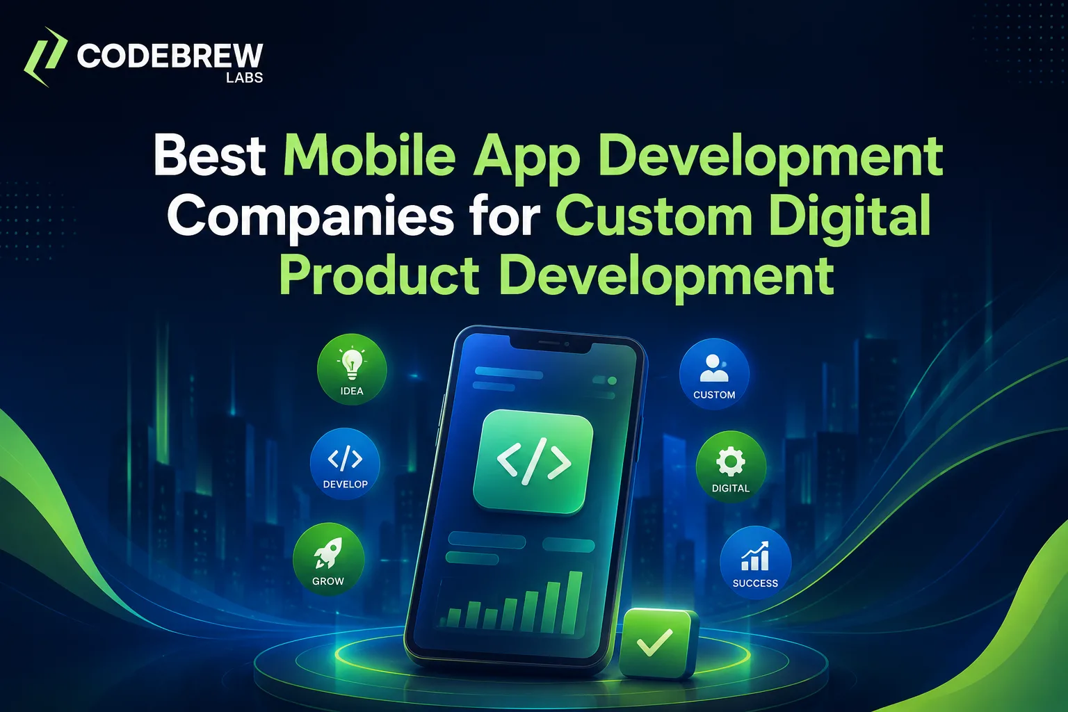 Best Mobile App Development Companies for Custom Digital Product Development