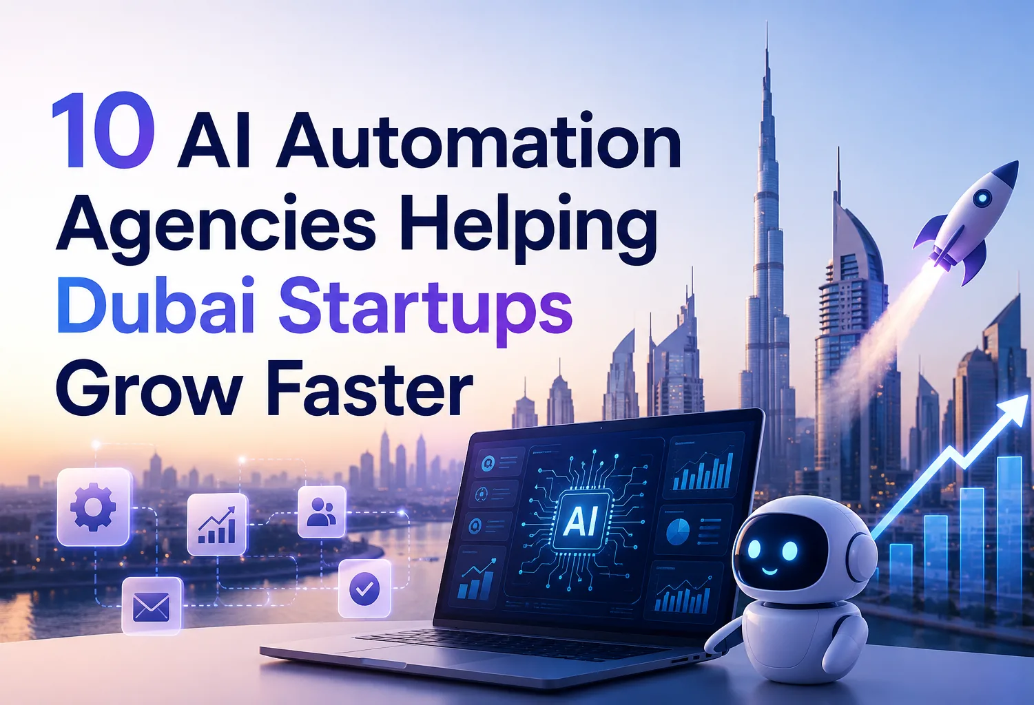10 AI Automation Agencies Helping Dubai Startups Grow Faster