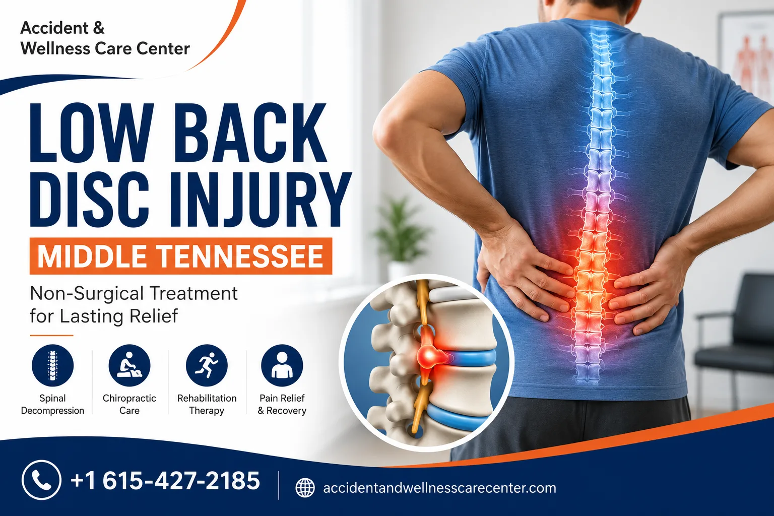 Low Back Disc Injury Middle Tennessee: Effective Non-Surgical Treatment Options