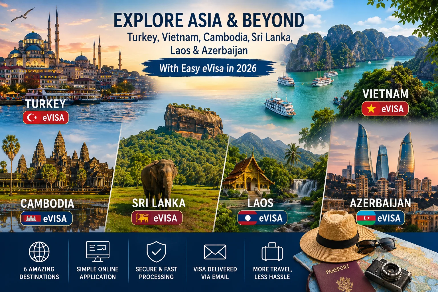 Explore Asia’s Most Beautiful Destinations with Easy eVisa Travel in 2026