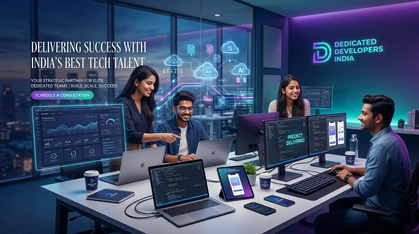 Hire Dedicated Developers in India to Deliver Projects On Time and Budget