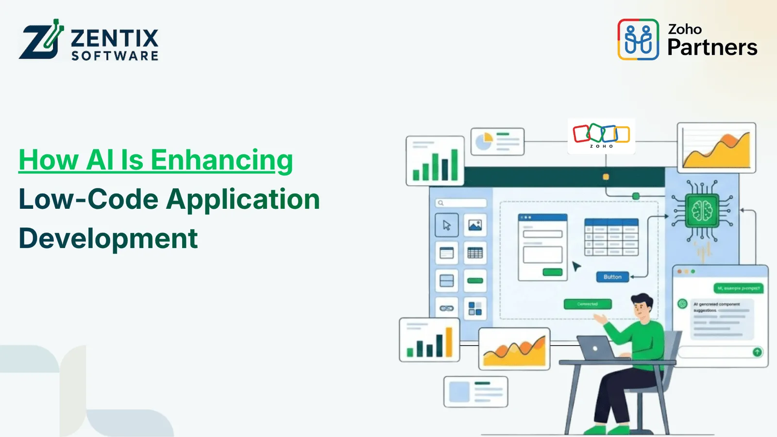 How AI Is Improving Low-Code Development With Zoho