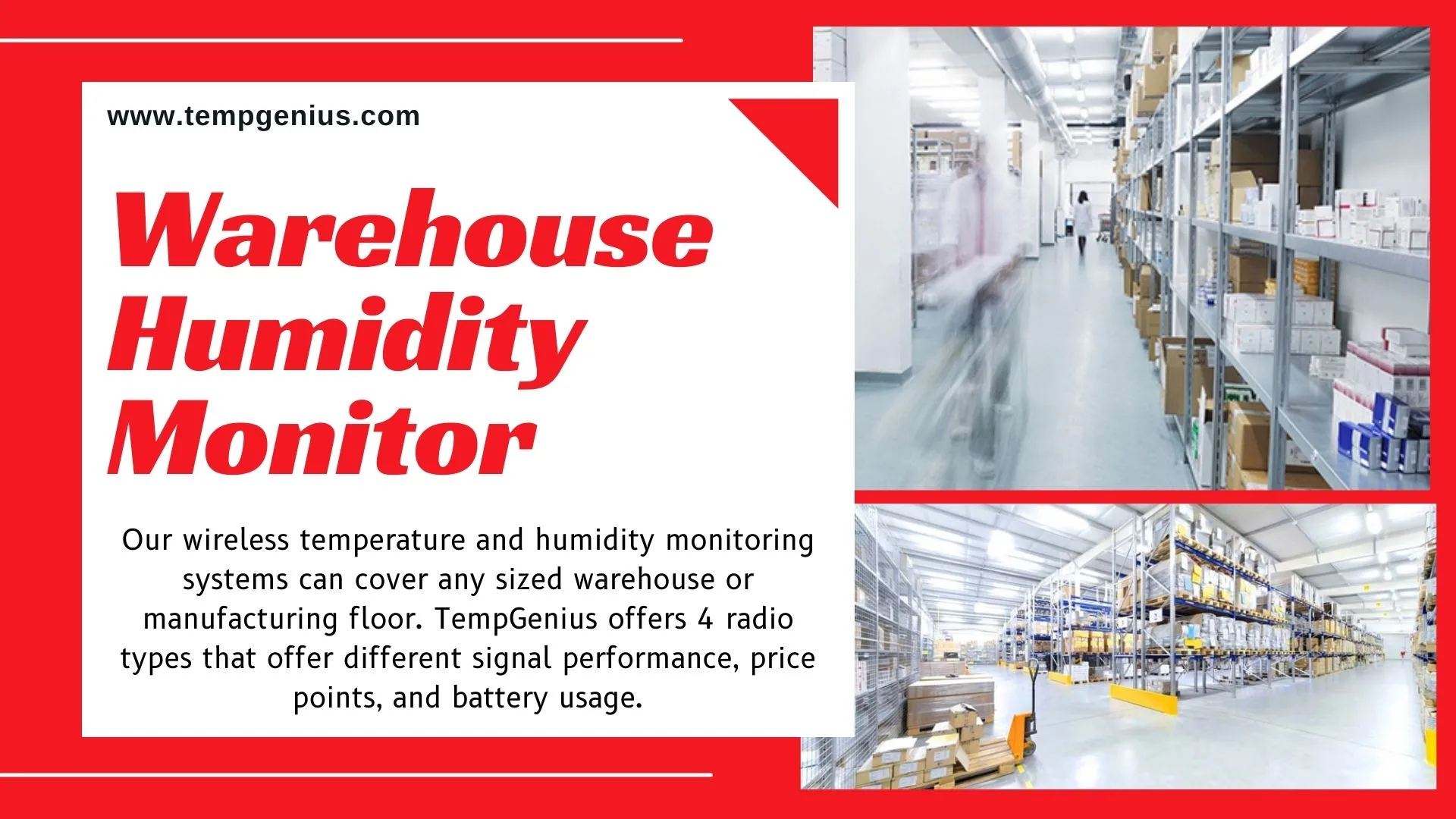 Enhance Storage Conditions with Warehouse Humidity Monitor and Probe Monitoring Solutions for Greater Environmental Control