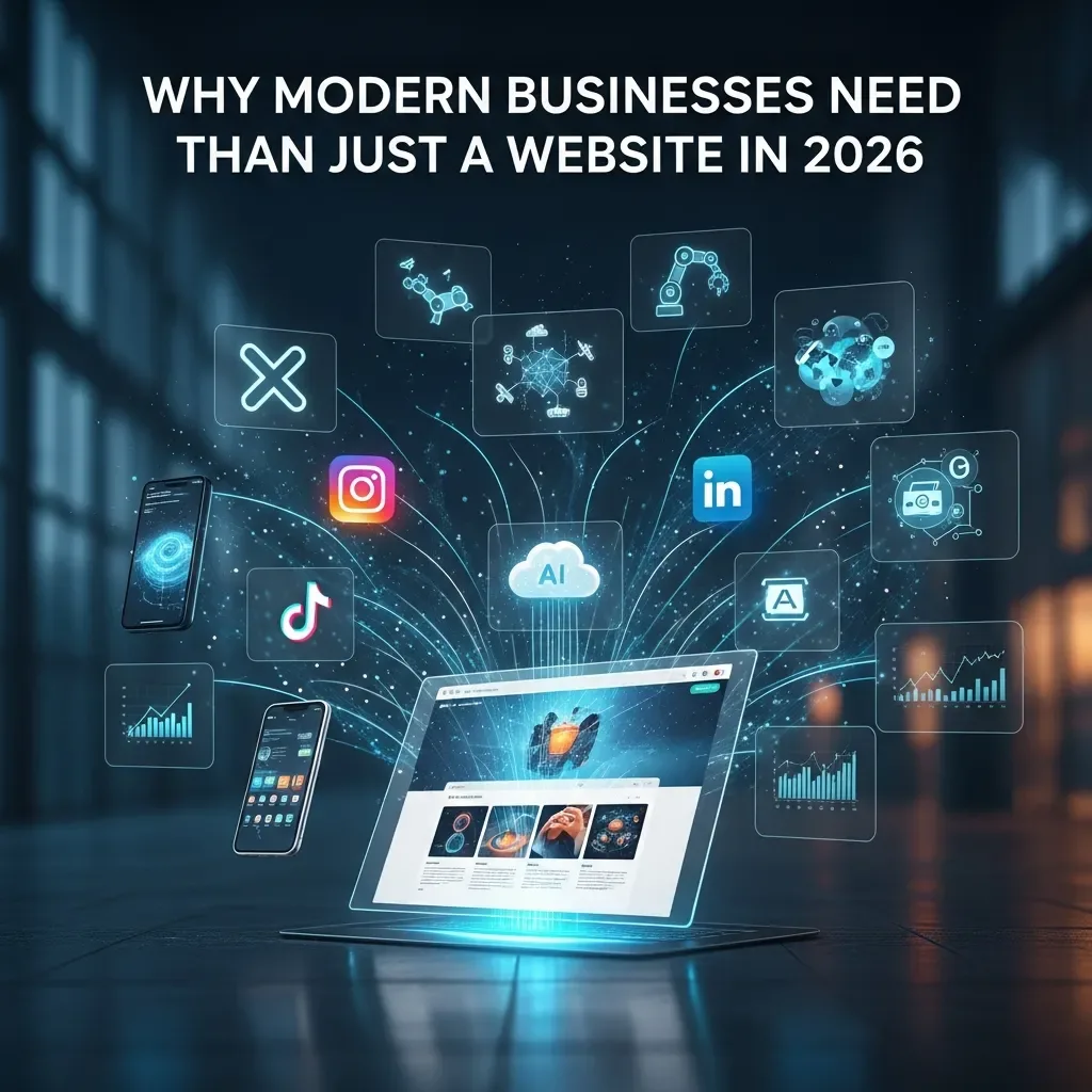 Why Modern Businesses Need More Than Just a Website in 2026