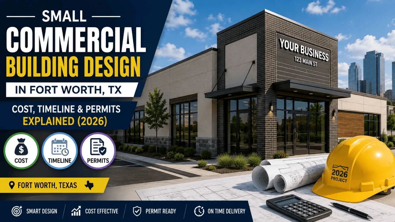 Small Commercial Building Design in Fort Worth TX - Cost, Timeline & Permits Explained (2026)