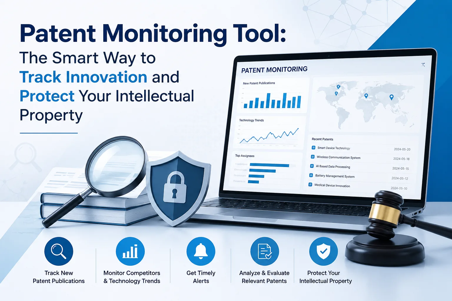 Patent Monitoring Tool: The Smart Way to Track Innovation and Protect Your Intellectual Property