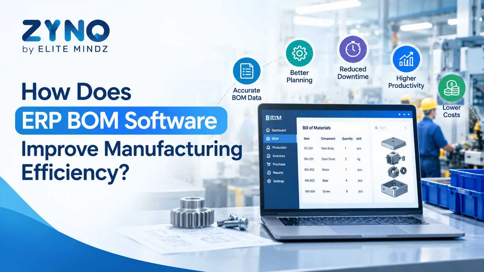 How Can ERP BOM Software Reduce Production Errors and Costs?