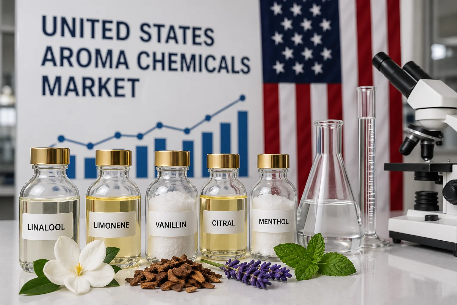 United States Aroma Chemicals Market Size Projected to Reach USD 2.7 Billion by 2034 with a CAGR of 4.42%