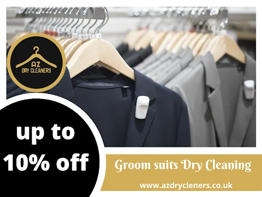 Groom Suit Dry Cleaning in St Albans – Professional Care for Your Special Day