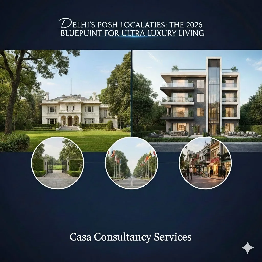 Posh locality in delhi