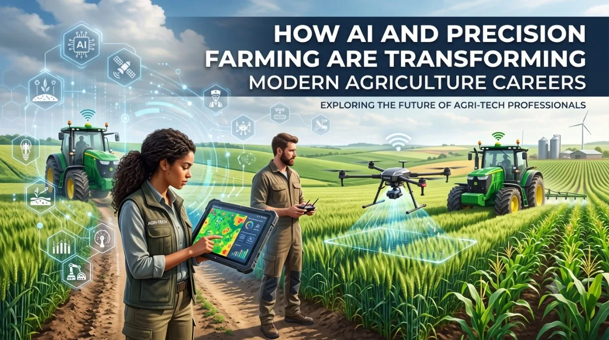How AI and Precision Farming Are Transforming Modern Agriculture Careers Essay
