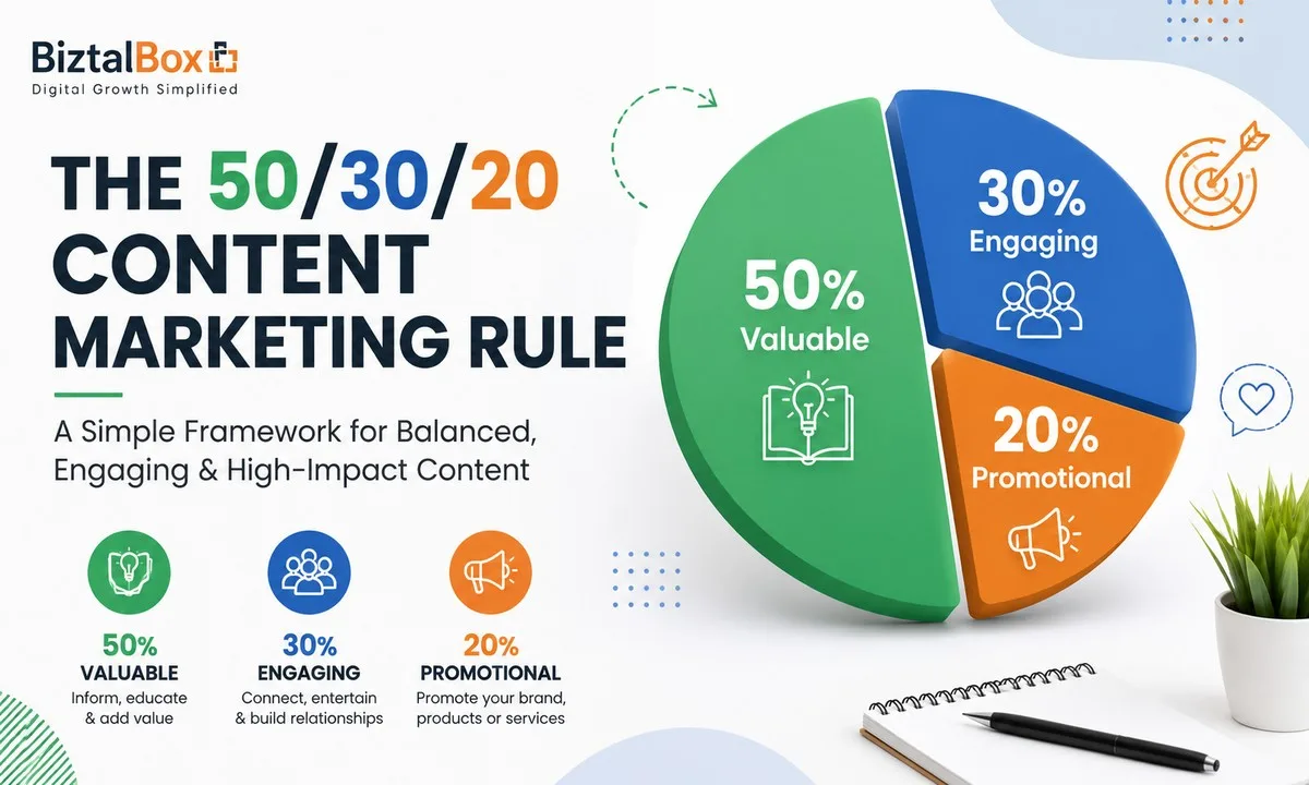 50/30/20 Rule in Content Marketing: How to Balance Value, Engagement, and Promotion
