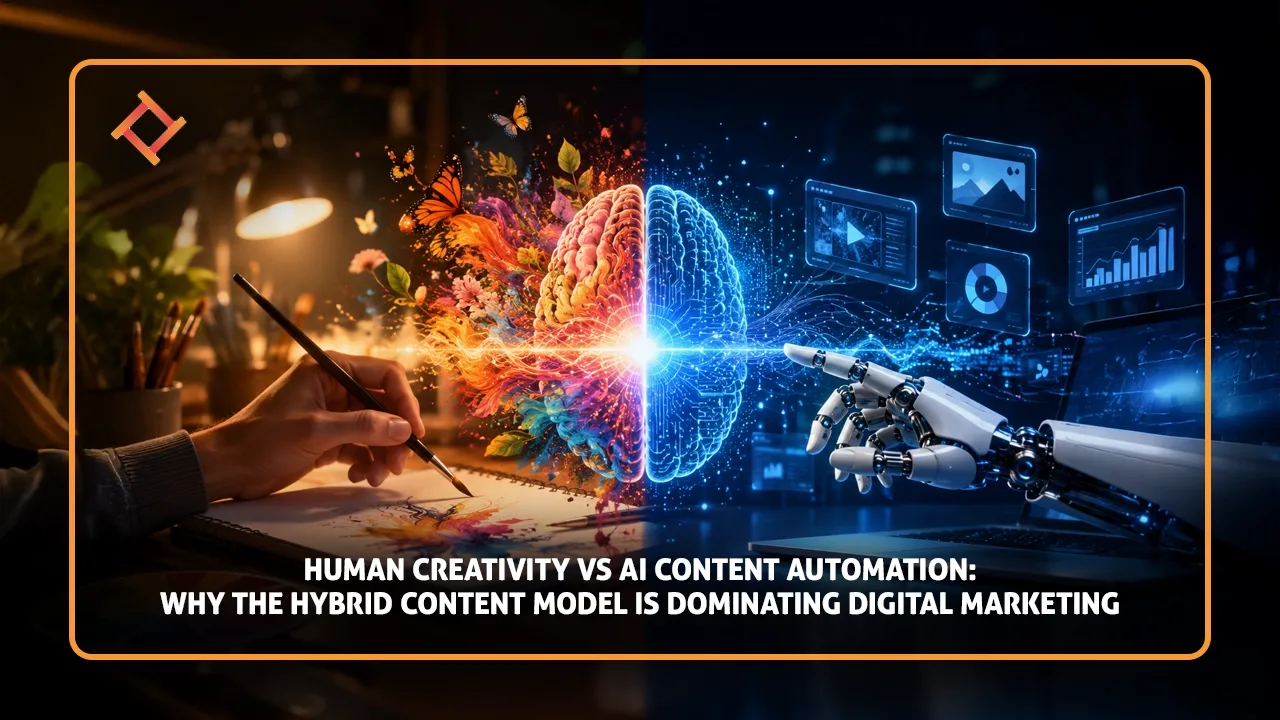 Human Creativity vs AI Content Automation: Why the Hybrid Content Model Is Dominating Digital Marketing
