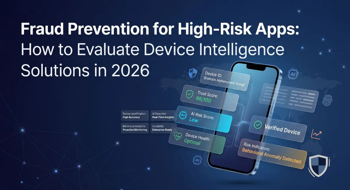 Fraud Prevention for High-Risk Apps: How to Evaluate Device Intelligence Solutions in 2026