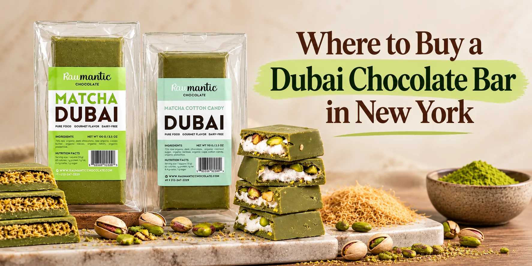 Where to Buy a Dubai Chocolate Bar in New York