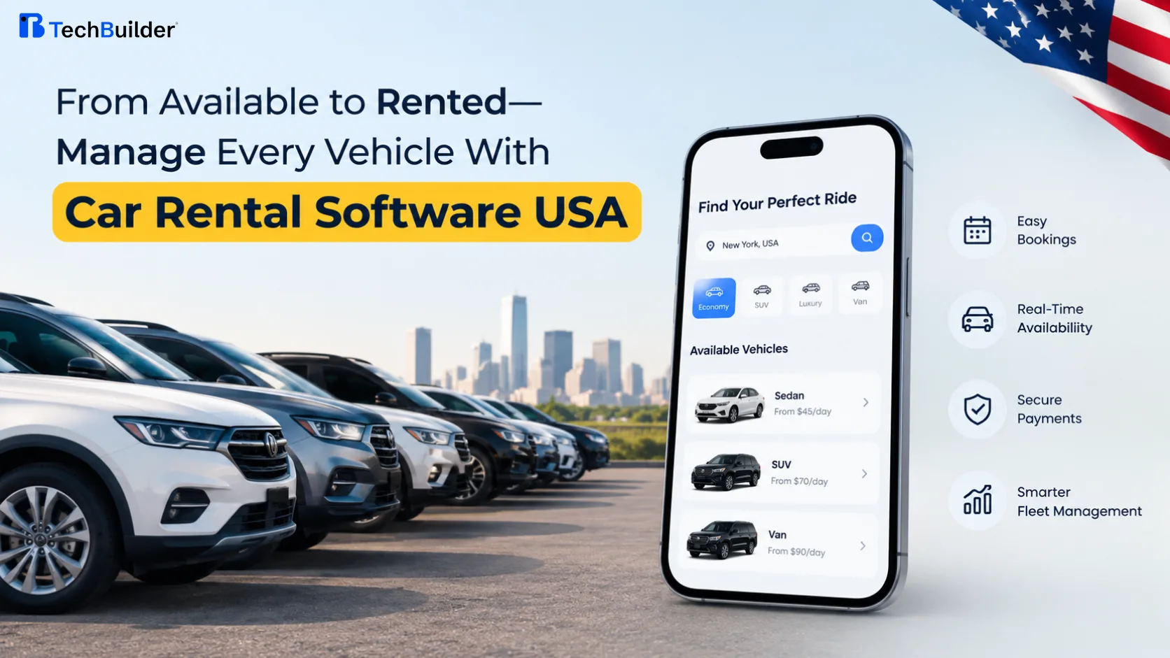 From Available to Rented—Manage Every Vehicle With Car Rental Software USA