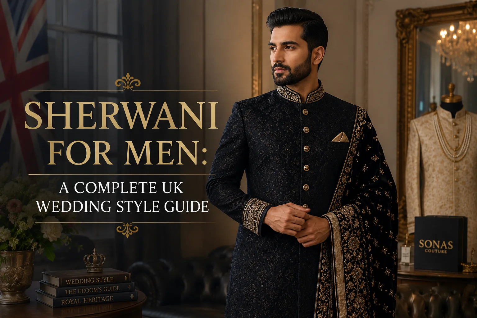 Sherwani for Men: A Complete UK Wedding Style Guide
