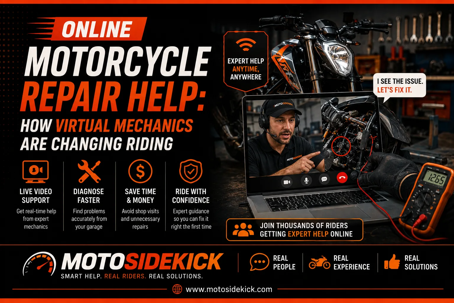 Online Motorcycle Repair Help: How Virtual Mechanics Are Changing Riding