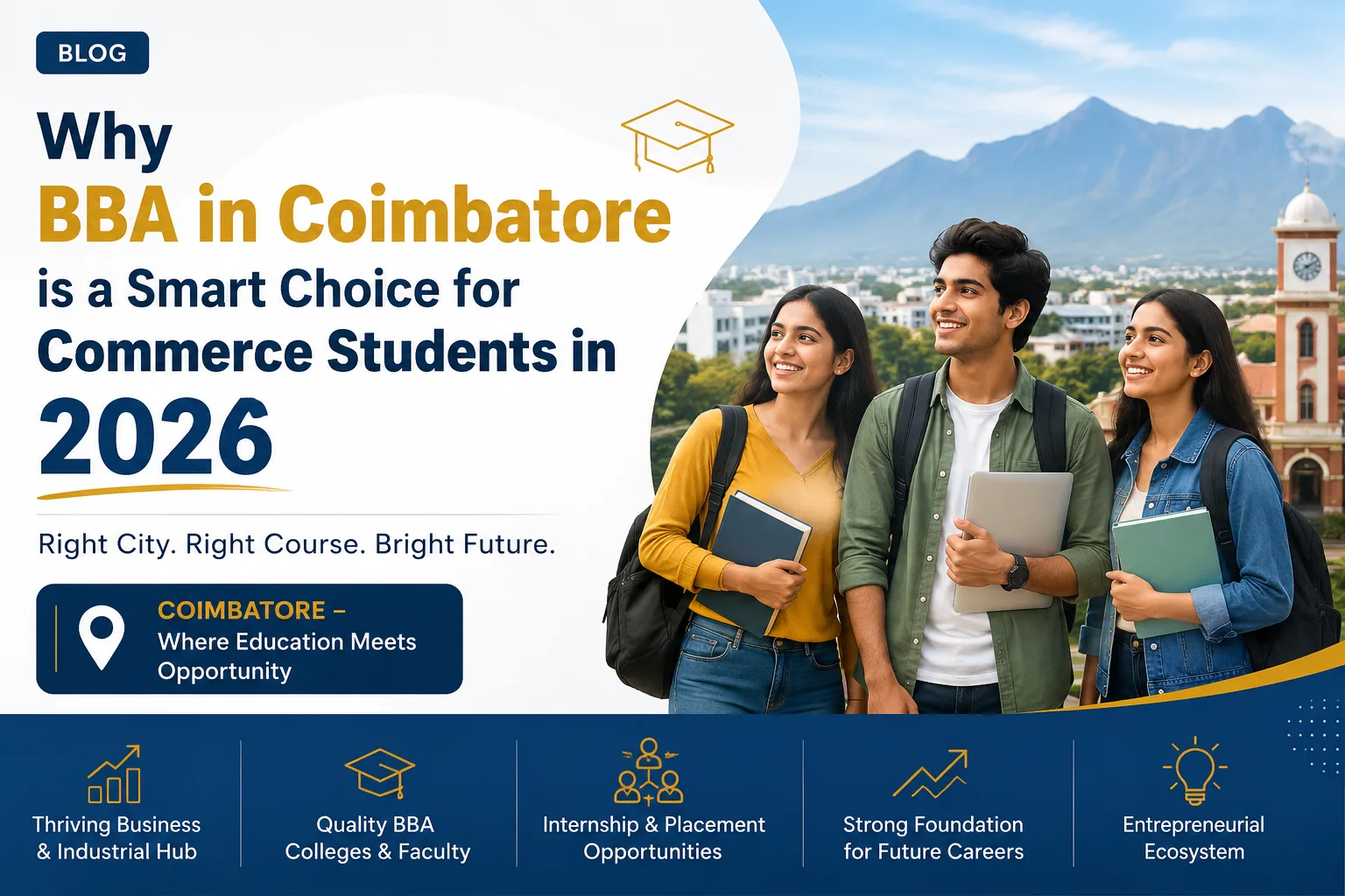 Why BBA in Coimbatore is a Smart Choice for Commerce Students in 2026