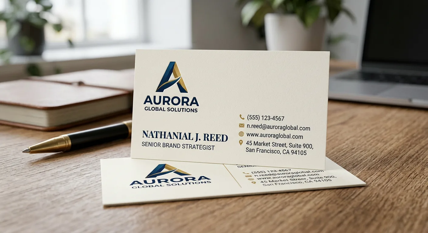 Custom Luxury Business Cards That Reflect Your Brand Value