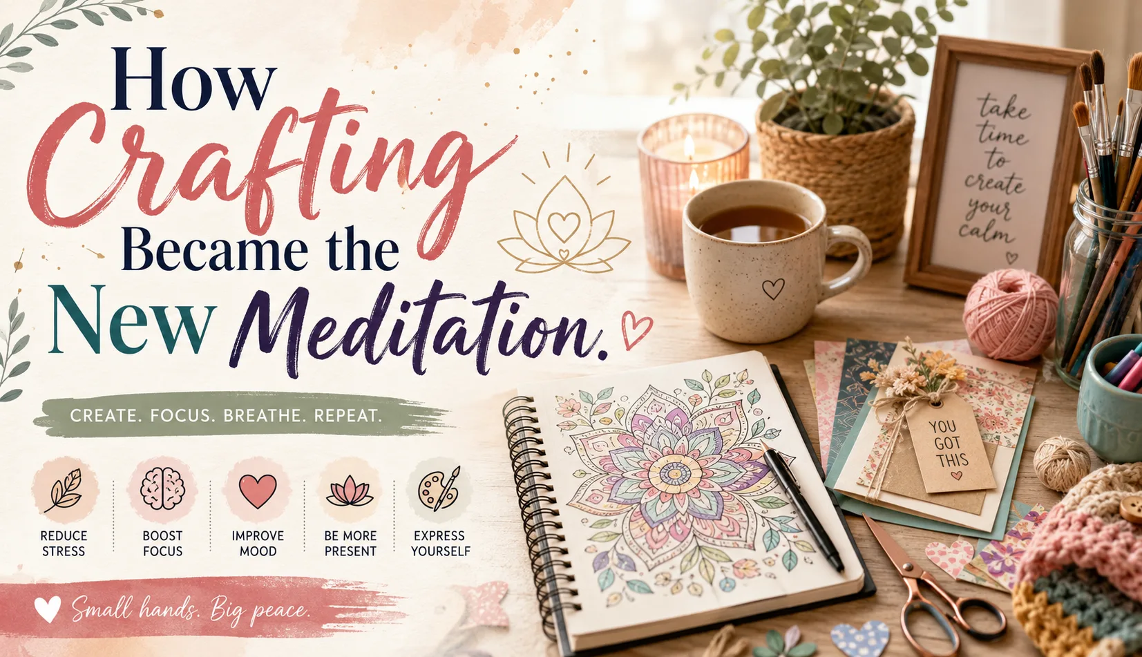 How Crafting Became the New Meditation