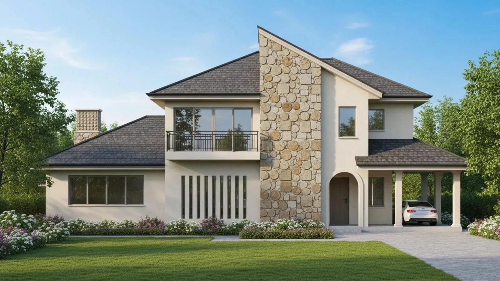 Exterior AI for High-Quality Architectural Rendering and Design