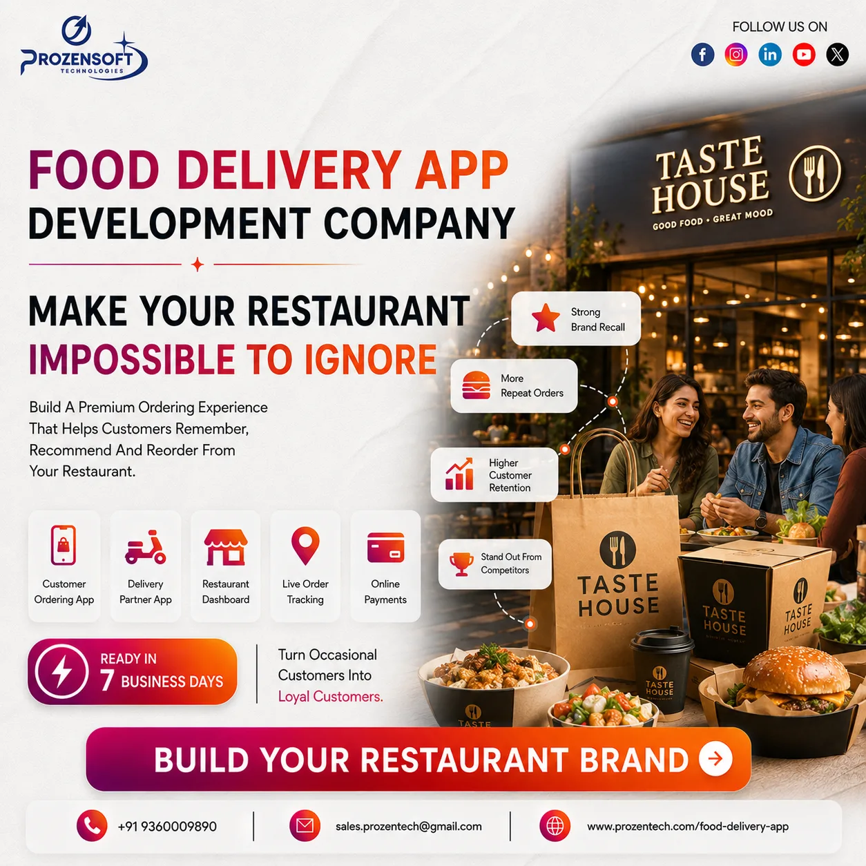 🍔 Why Food Delivery App Development Is No Longer Optional for Restaurant Growth