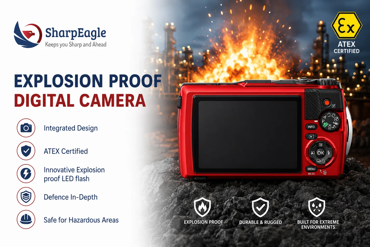 How an Explosion Proof Digital Camera Improves Incident Investigation and Safety Audits in Saudi Arabia's Industrial Facilities