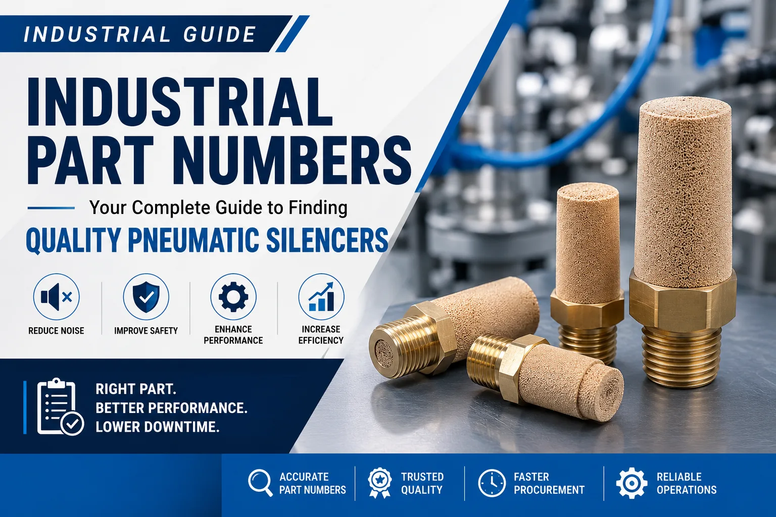 Industrial Part Numbers: Your Complete Guide to Finding Quality Pneumatic Silencers
