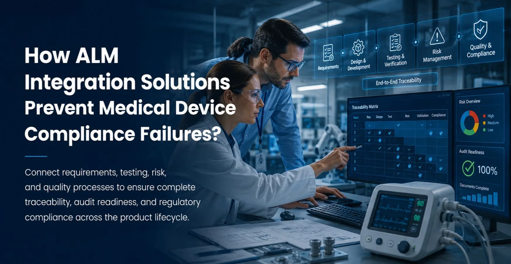 How ALM Integration Solutions Prevent Medical Device Compliance Failures?