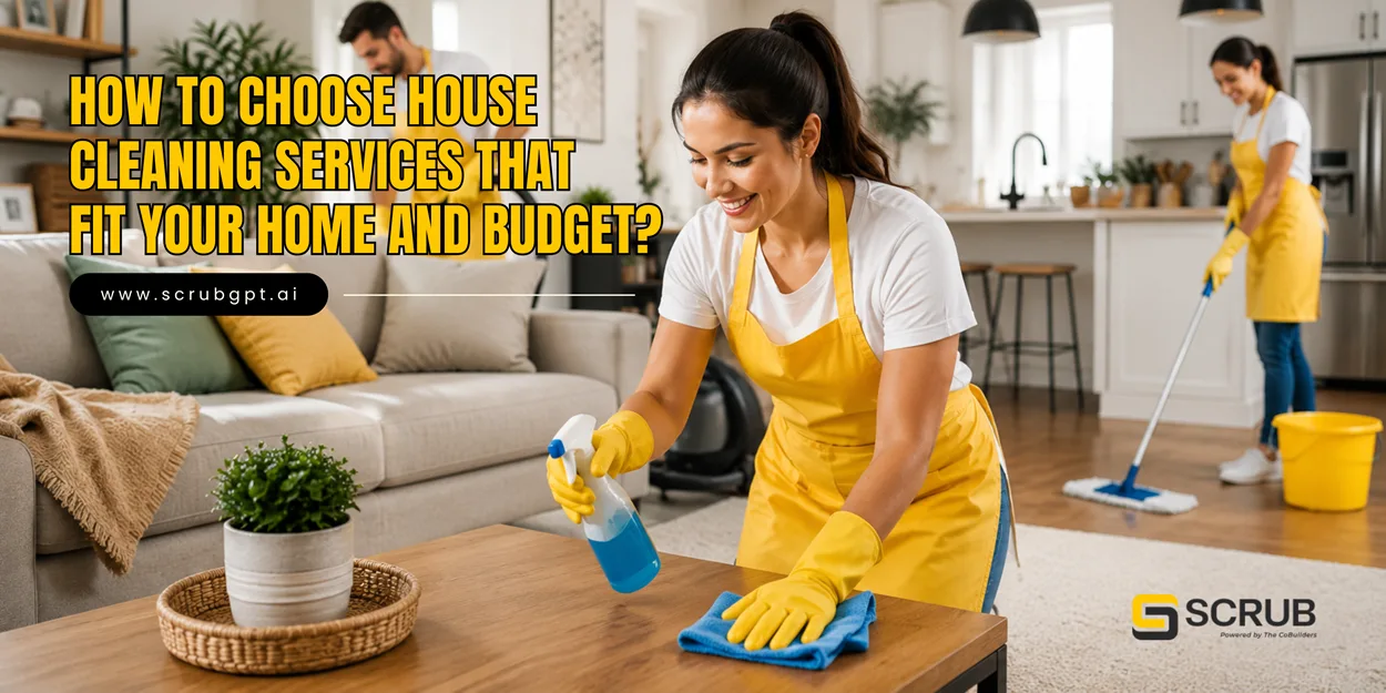 How to Choose House Cleaning Services That Fit Your Home and Budget?
