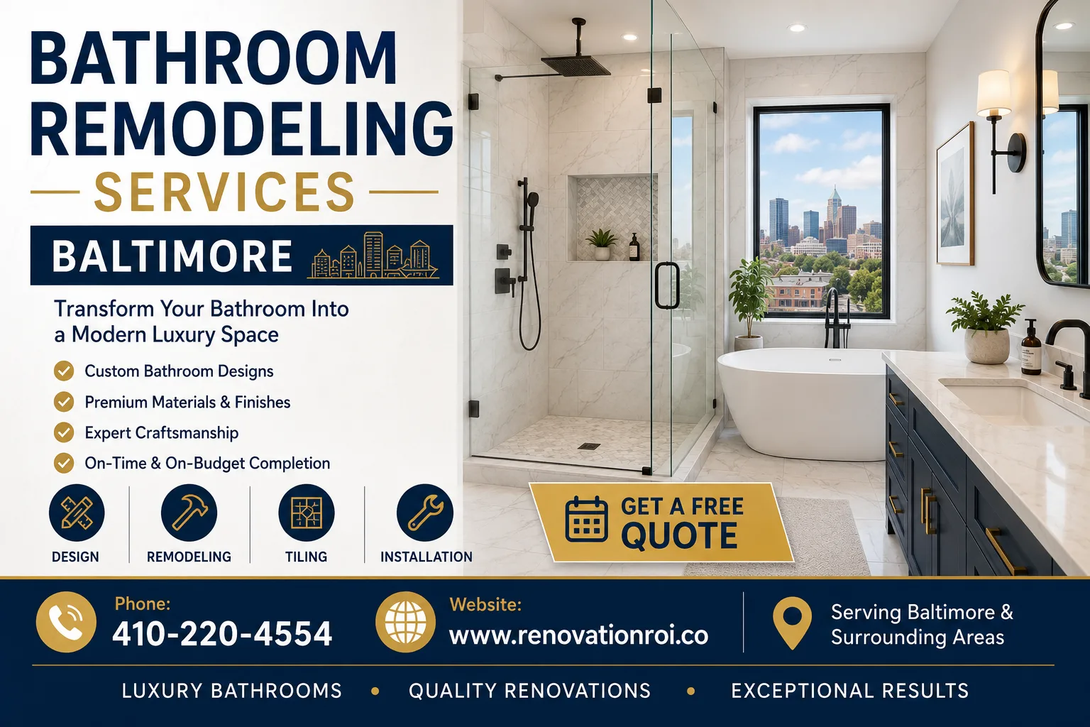 Bathroom Remodeling Services Baltimore: Avoid These Mistakes