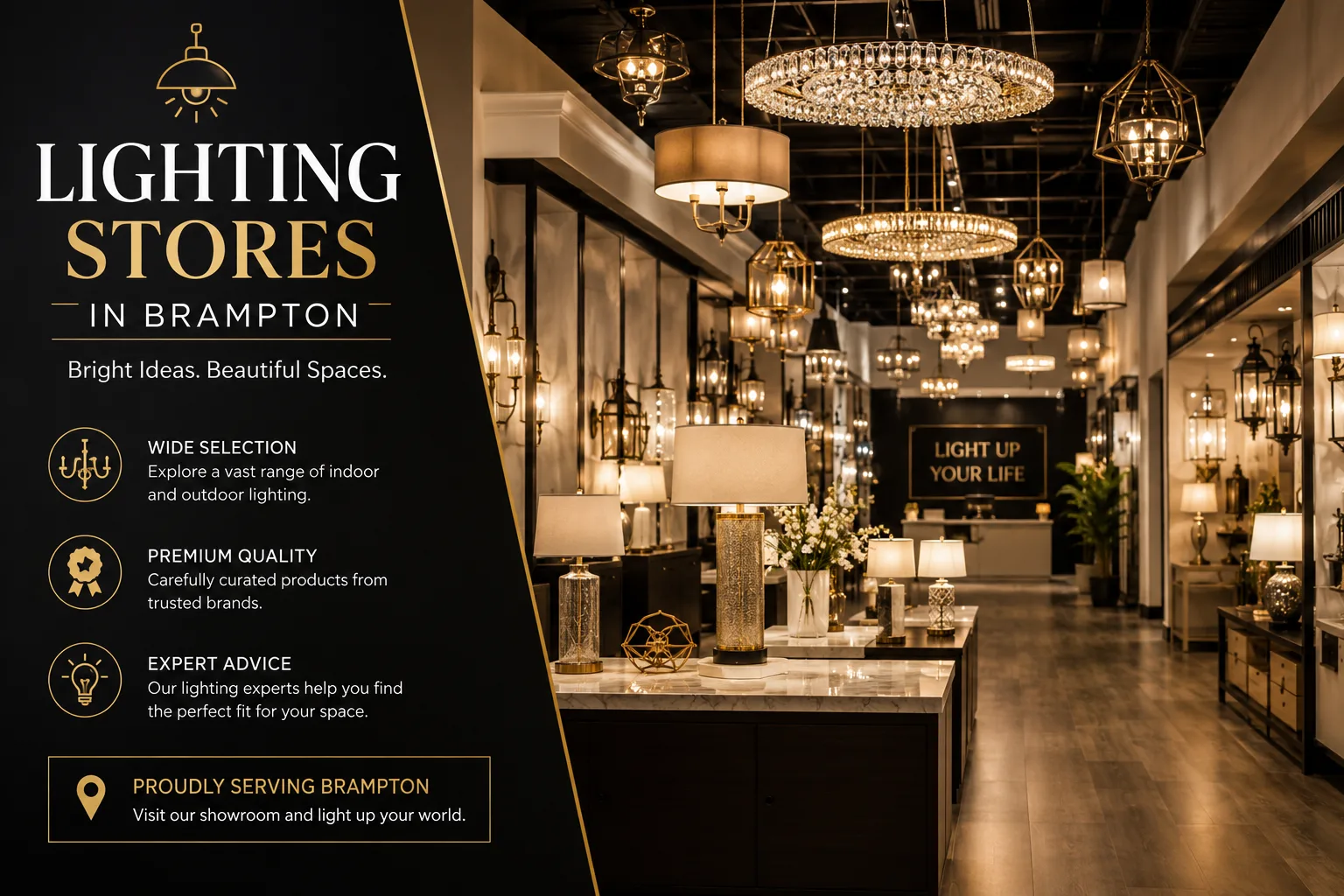 What Makes Affordable Lighting Stores in Brampton Essential for Modern Home and Office Design?