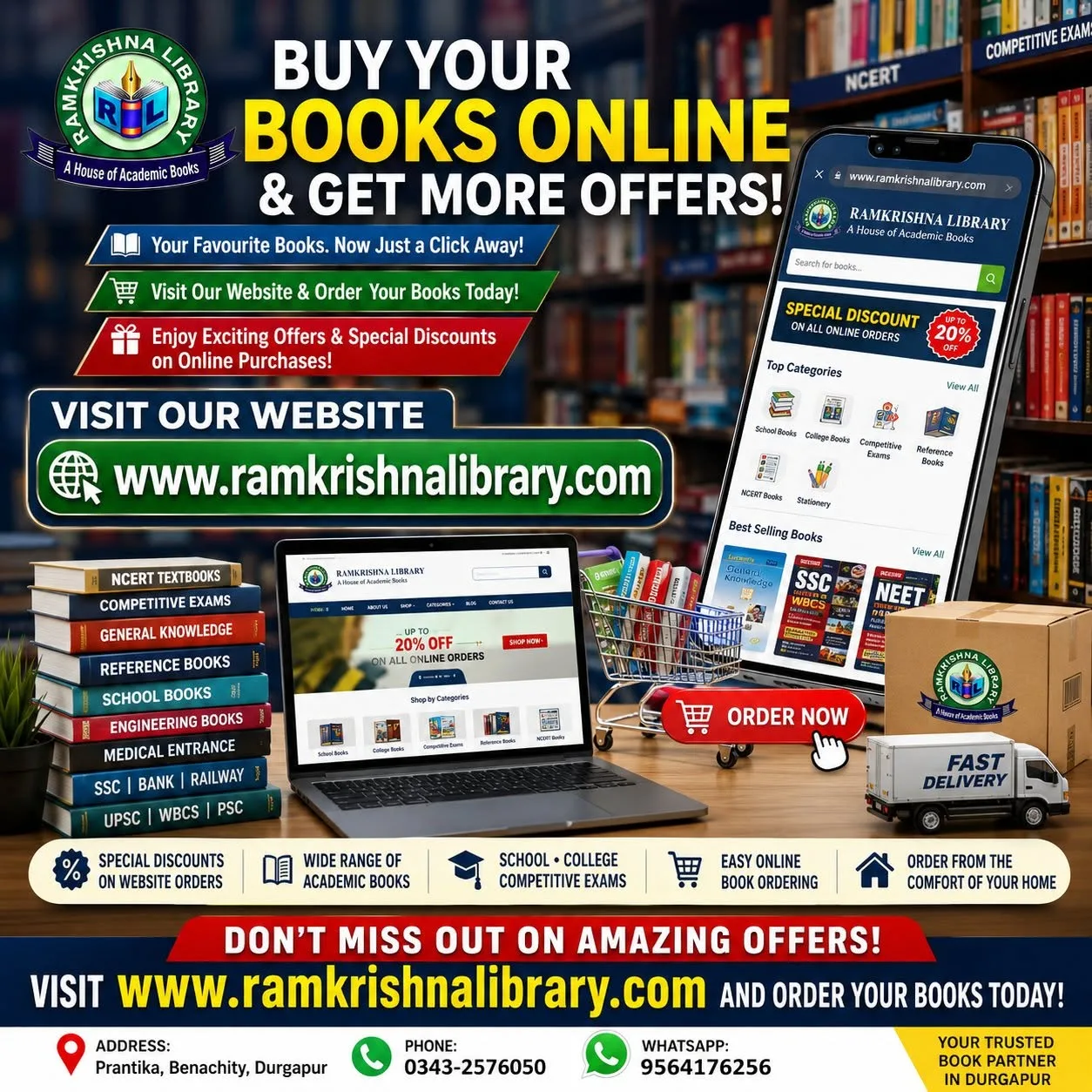 Online Bookshop Opening Hours: Find Nursery Books, Primary Books & HS School Books Anytime