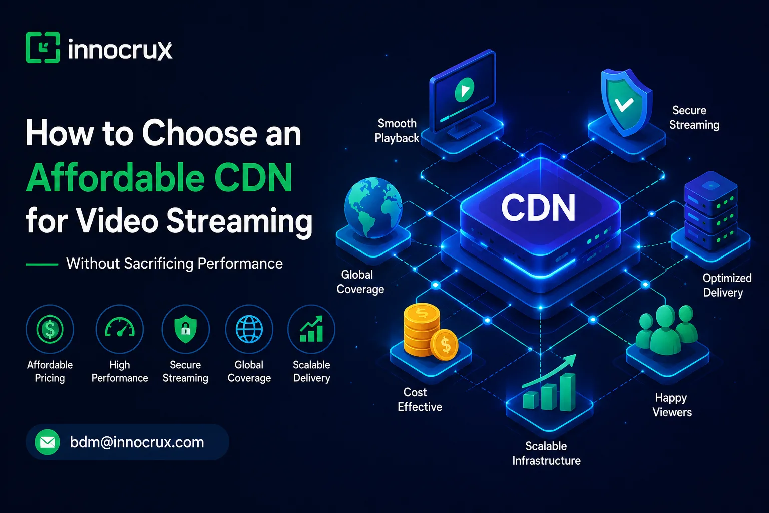 How to Choose an Affordable CDN for Video Streaming Without Sacrificing Performance