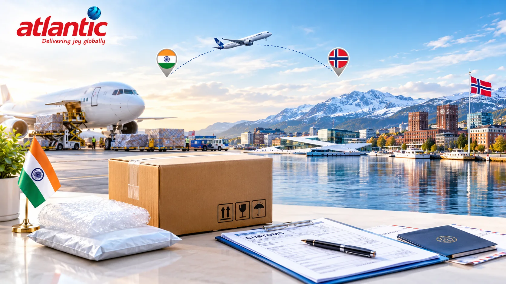 How to Send Documents from India to Norway: A Simple Guide