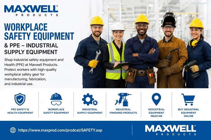 PPE Safety & Health Equipment for Manufacturing & Industrial Use | Maxwell Products