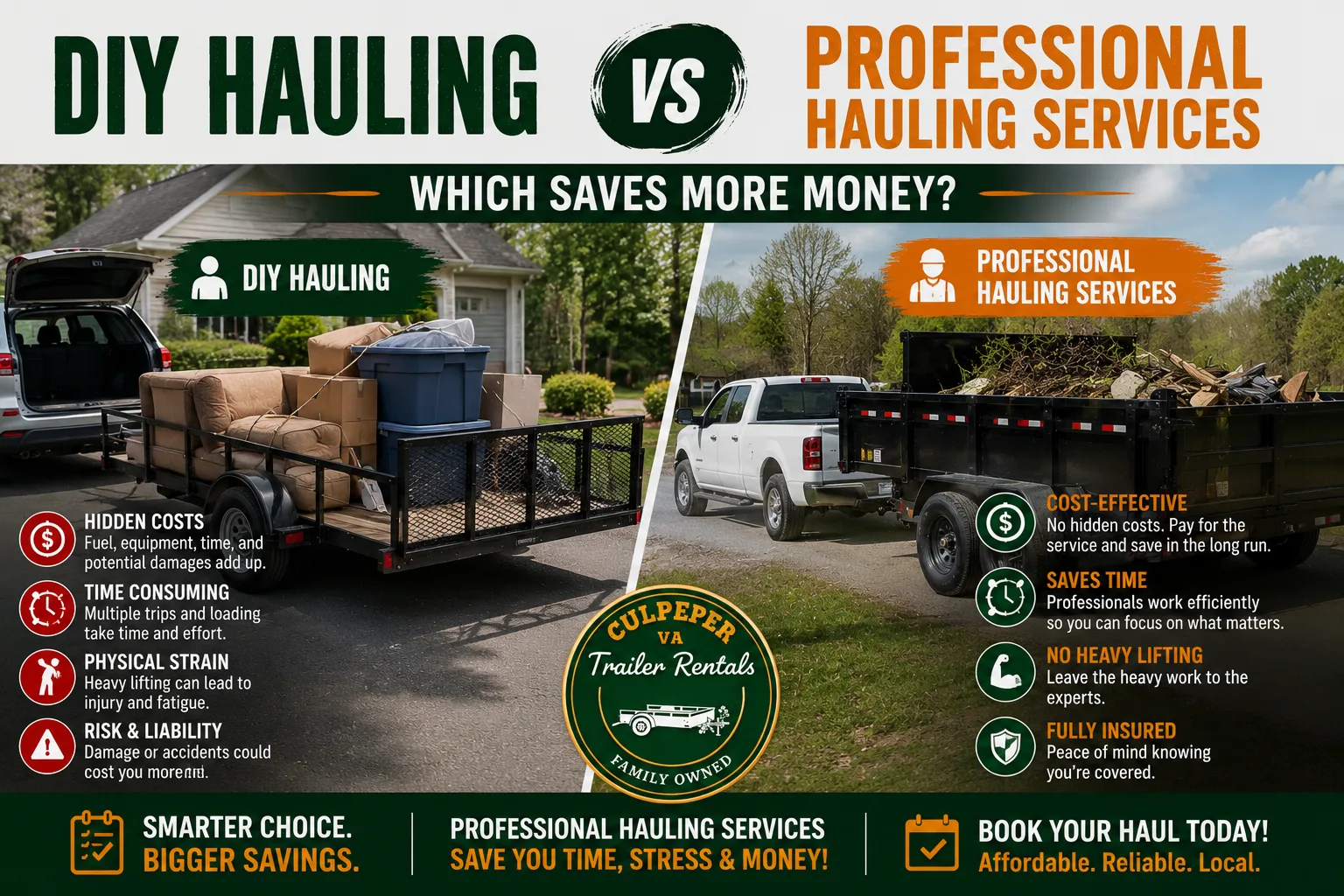 DIY Hauling vs Professional Hauling Services: Which Saves More Money?