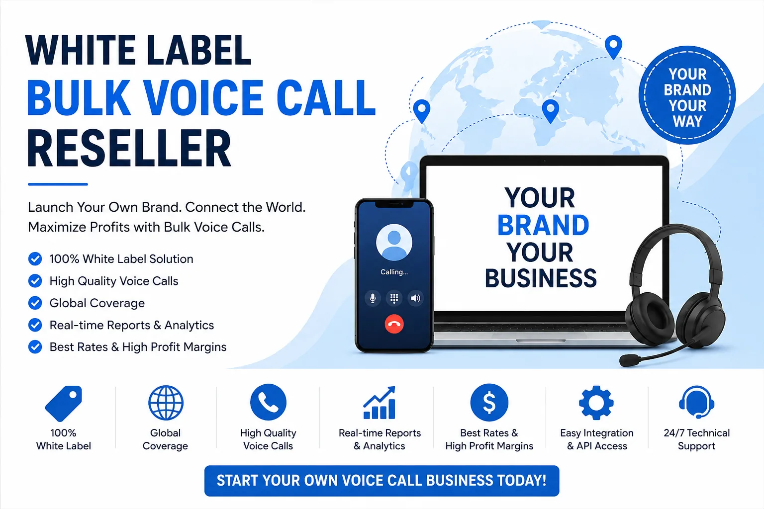 Top 10 Benefits of Starting a White Label Bulk Voice Call Reseller Business in India