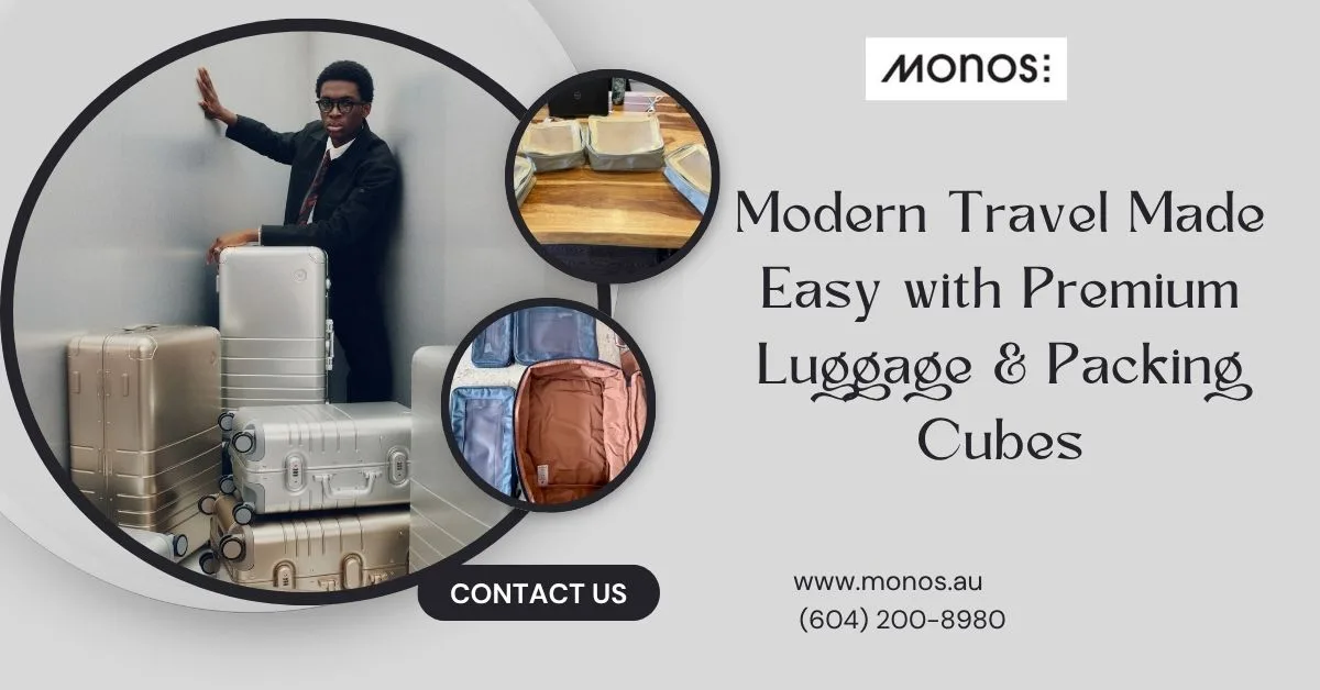 Modern Travel Made Easy with Premium Luggage & Packing Cubes