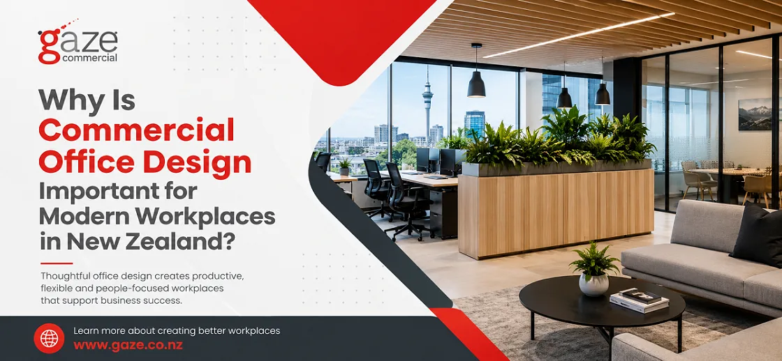 Why Is Commercial Office Design Important for Modern Workplaces in New Zealand?