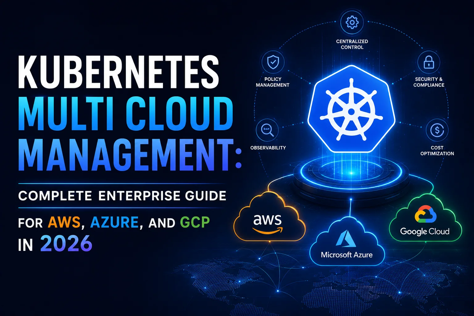 Kubernetes Multi Cloud Management: Complete Enterprise Guide for AWS, Azure, and GCP